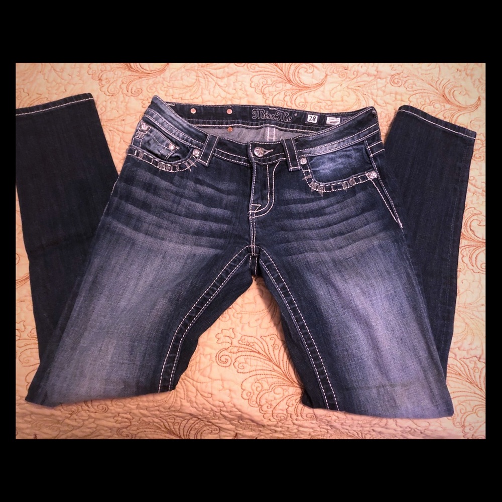 Miss Me signature skinny jeans